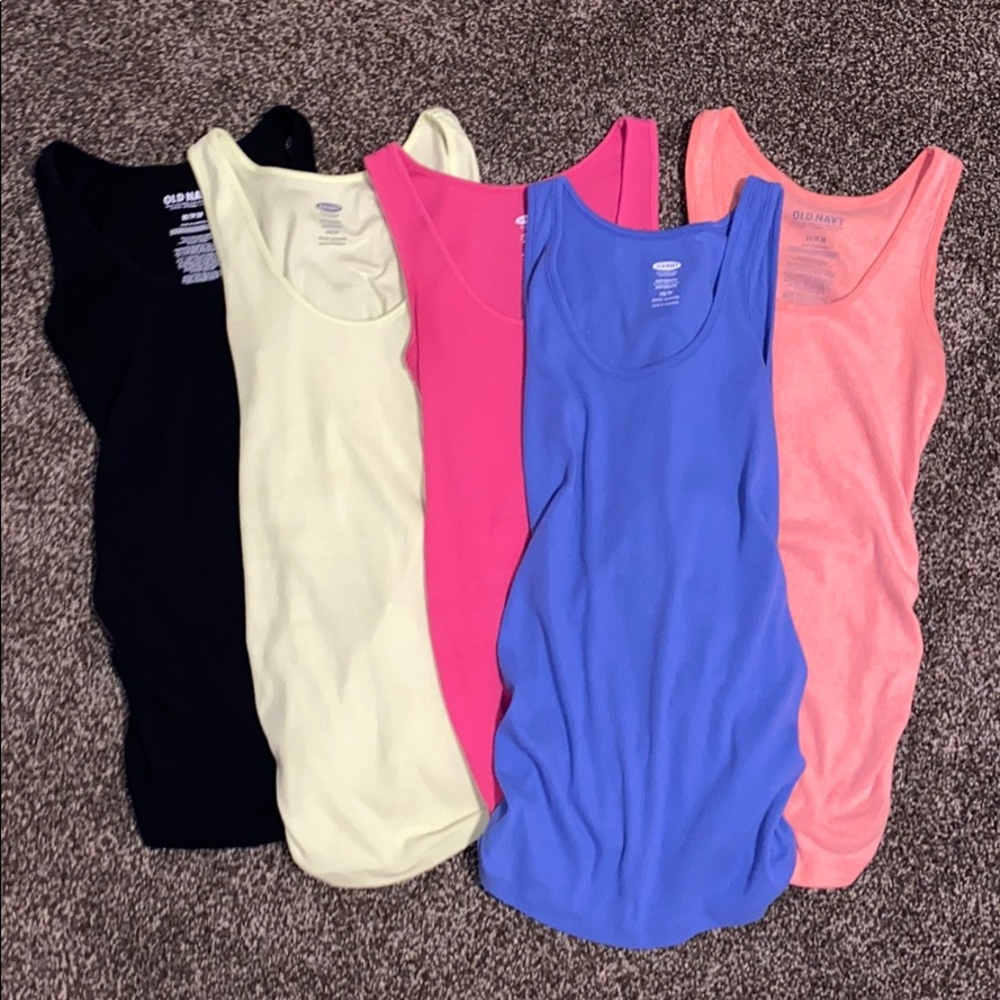 Old Navy maternity tank top bundle